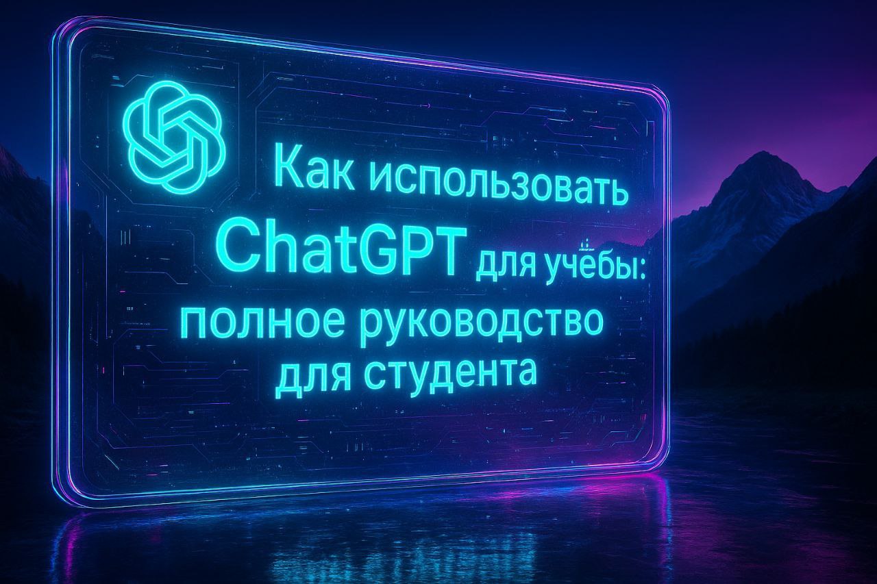 На фото как использовать chat gpt для учебы. Промпты chat gpt
