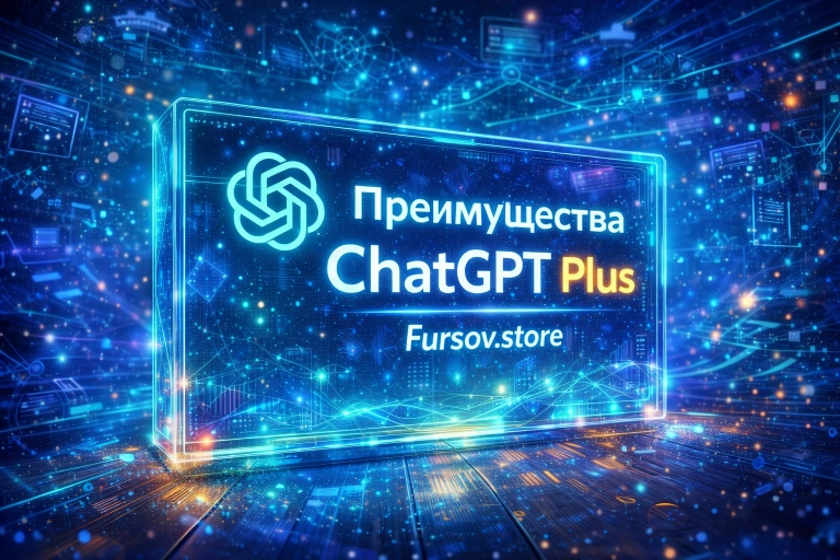 на фото chat gpt plus в россии