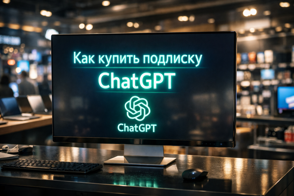 Как купить подписку ChatGPT