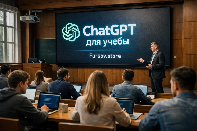 На фото: ChatGPT для учебы